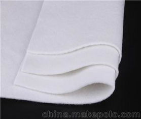 白色针扎棉工艺品 7S管理制度丙纶针扎棉无纺布